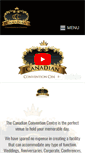 Mobile Screenshot of canadianconventioncentre.com