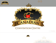 Tablet Screenshot of canadianconventioncentre.com